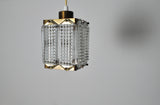 Swedish Crystal Ceiling Light designed by Wiktor Berndt for Flygsfors