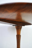 Danish Side Table in Solid Mahogany by Cabinetmaker Frits Henningsen