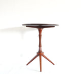 Danish Side Table in Solid Mahogany by Cabinetmaker Frits Henningsen