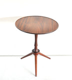 Danish Side Table in Solid Mahogany by Cabinetmaker Frits Henningsen