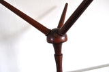 Danish Side Table in Solid Mahogany by Cabinetmaker Frits Henningsen