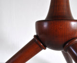 Danish Side Table in Solid Mahogany by Cabinetmaker Frits Henningsen