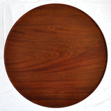 Danish Side Table in Solid Mahogany by Cabinetmaker Frits Henningsen
