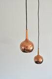 Small Copper Pendants by Hans-Agne Jakobsson, Sweden 1960s