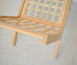 Loungechair made of oak designed in 1969 by Hans J. Wegner. Produced by Getama