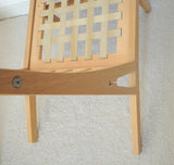 Loungechair made of oak designed in 1969 by Hans J. Wegner. Produced by Getama