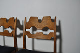 Danish Dining chairs by Henning Kjærnulf, set of 6
