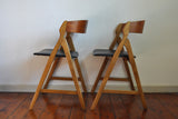 Dining chairs by Henning Kjærnulf, set of 2