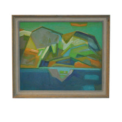 Oil painting by Henri Clausen