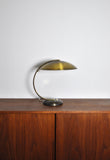Art Deco or Bauhaus Brass Desk Lamp by Hillebrand, 1930s