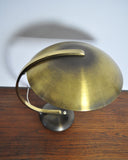 Art Deco or Bauhaus Brass Desk Lamp by Hillebrand, 1930s