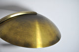 Art Deco or Bauhaus Brass Desk Lamp by Hillebrand, 1930s