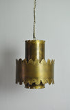 Brass Pendant Lamp Designed by Svend Aage Holm Sørensen in the 1960s, Denmark