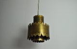 Brass Pendant Lamp Designed by Svend Aage Holm Sørensen in the 1960s, Denmark
