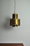 Brass Pendant Lamp Designed by Svend Aage Holm Sørensen in the 1960s, Denmark
