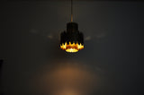 Brass Pendant Lamp Designed by Svend Aage Holm Sørensen in the 1960s, Denmark