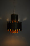 Brass Pendant Lamp Designed by Svend Aage Holm Sørensen in the 1960s, Denmark