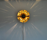 Large brass wall lamp by Svend Aage Holm Sørensen, the 60's in Denmark