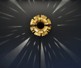 Large brass wall lamp by Svend Aage Holm Sørensen, the 60's in Denmark