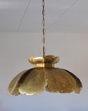 Hanging brass lamp from the 60s by Svend Aage Holm Sørensen
