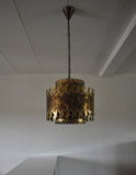 Large ceiling lamp designed by Svend Aage Holm Sørensen in the 60's in Denmark