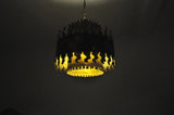 Large ceiling lamp designed by Svend Aage Holm Sørensen in the 60's in Denmark