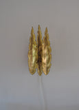 Brass wall lamp by Svend Aage Holm Sørensen, the 60's in Denmark