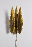 Brass wall lamp by Svend Aage Holm Sørensen, the 60's in Denmark