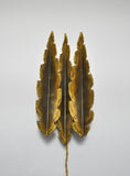 Brass wall lamp by Svend Aage Holm Sørensen, the 60's in Denmark