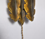 Brass wall lamp by Svend Aage Holm Sørensen, the 60's in Denmark