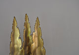 Brass wall lamp by Svend Aage Holm Sørensen, the 60's in Denmark
