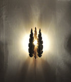 Brass wall lamp by Svend Aage Holm Sørensen, the 60's in Denmark