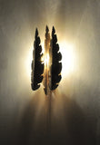 Brass wall lamp by Svend Aage Holm Sørensen, the 60's in Denmark