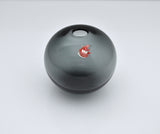 Scandinavian Modern Mouthblown Glass Vase, Holmegaard, 1957