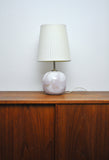 Glass Table Lamp by Michael Bang, Holmegaard Glasværk, 1985