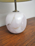 Glass Table Lamp by Michael Bang, Holmegaard Glasværk, 1985