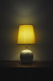 Glass Table Lamp by Michael Bang, Holmegaard Glasværk, 1985