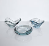 Smaller dishes designed by Per Lütken and Christer Holmgren for Holmegaard, 1950s to 1970s