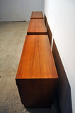 Danish Teak Cabinets by Hundevad & Co, set of 3