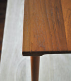 Small occasional teak table by Peter Hvidt & Orla Mølgaard-Nielsen