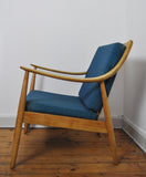 Lounge Chair by Peter Hvidt & Orla Mølgaard-Nielsen, France & Daverkosen, 1950s