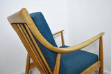 Lounge Chair by Peter Hvidt & Orla Mølgaard-Nielsen, France & Daverkosen, 1950s