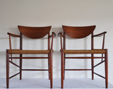 Pair of Armchairs by Peter Hvidt & Orla Mølgaard-Nielsen for Søborg Møbelfabrik, 1950s