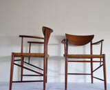 Pair of Armchairs by Peter Hvidt & Orla Mølgaard-Nielsen for Søborg Møbelfabrik, 1950s