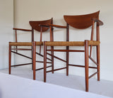 Pair of Armchairs by Peter Hvidt & Orla Mølgaard-Nielsen for Søborg Møbelfabrik, 1950s