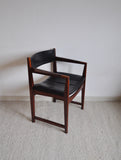 Teak and rosewood armchair model 370 designed by Peter Hvidt & Orla Mølgaard-Nielsen
