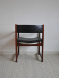 Teak and rosewood armchair model 370 designed by Peter Hvidt & Orla Mølgaard-Nielsen