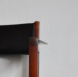 Teak and rosewood armchair model 370 designed by Peter Hvidt & Orla Mølgaard-Nielsen