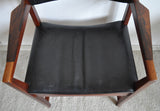 Teak and rosewood armchair model 370 designed by Peter Hvidt & Orla Mølgaard-Nielsen