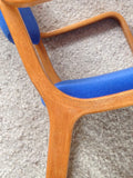 Pair of Ax-chairs designed by Peter Hvidt & Orla Molgaard